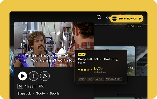 Dexter Bituin AI Designed Project for Stream Rate Chrome Plugin